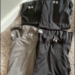 Medium Under Armour shirts